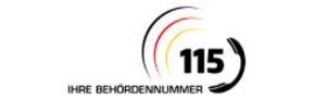 Logo: 115 - Ihre Behördennummer