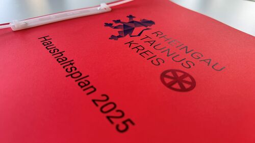 Foto: Haushaltsplan 2025 Rheingau-Taunus-Kreis