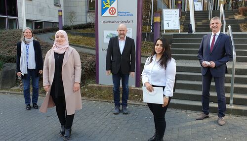 Modellprojekt „Qualifizierung von syrischen Geflüchteten in der Kommunalverwaltung des Rheingau-Taunus-Kreises“ ist erfolgreich angelaufen