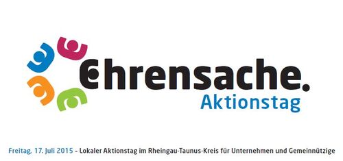 Lokaler Aktionstag im Rheingau-Taunus-Kreis für Unternehmer und Gemeinnützige.